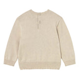 Mayoral Maglia Girocollo tinta unita con Ricami Beige per Neonata 2354 BEIGE MAYORAL 