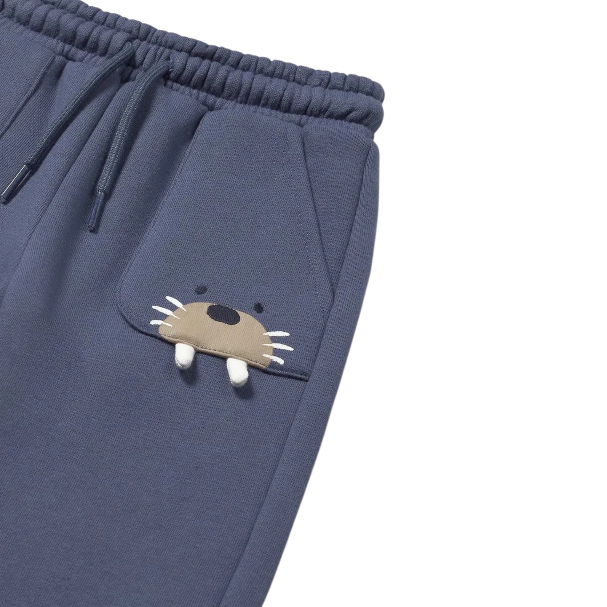 Mayoral Pantalone tinta unita Modello Tuta Blu per Neonato 2504 BLU MAYORAL 