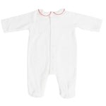 Mayoral Set Tutine Bicolore Bianco/Rosso per Neonata 2702 BIANCO/ROSSO MAYORAL 