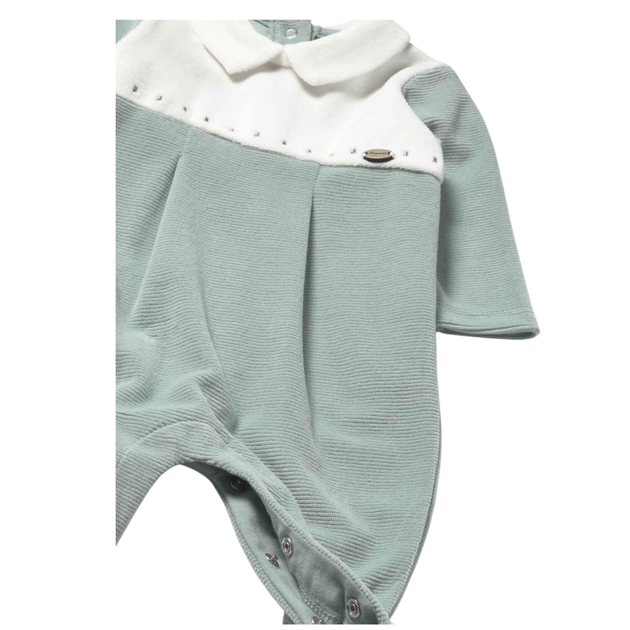 Mayoral Tutina Manica Lunga tinta unita Azzurro per Neonato 2715 AZZURRO MAYORAL 