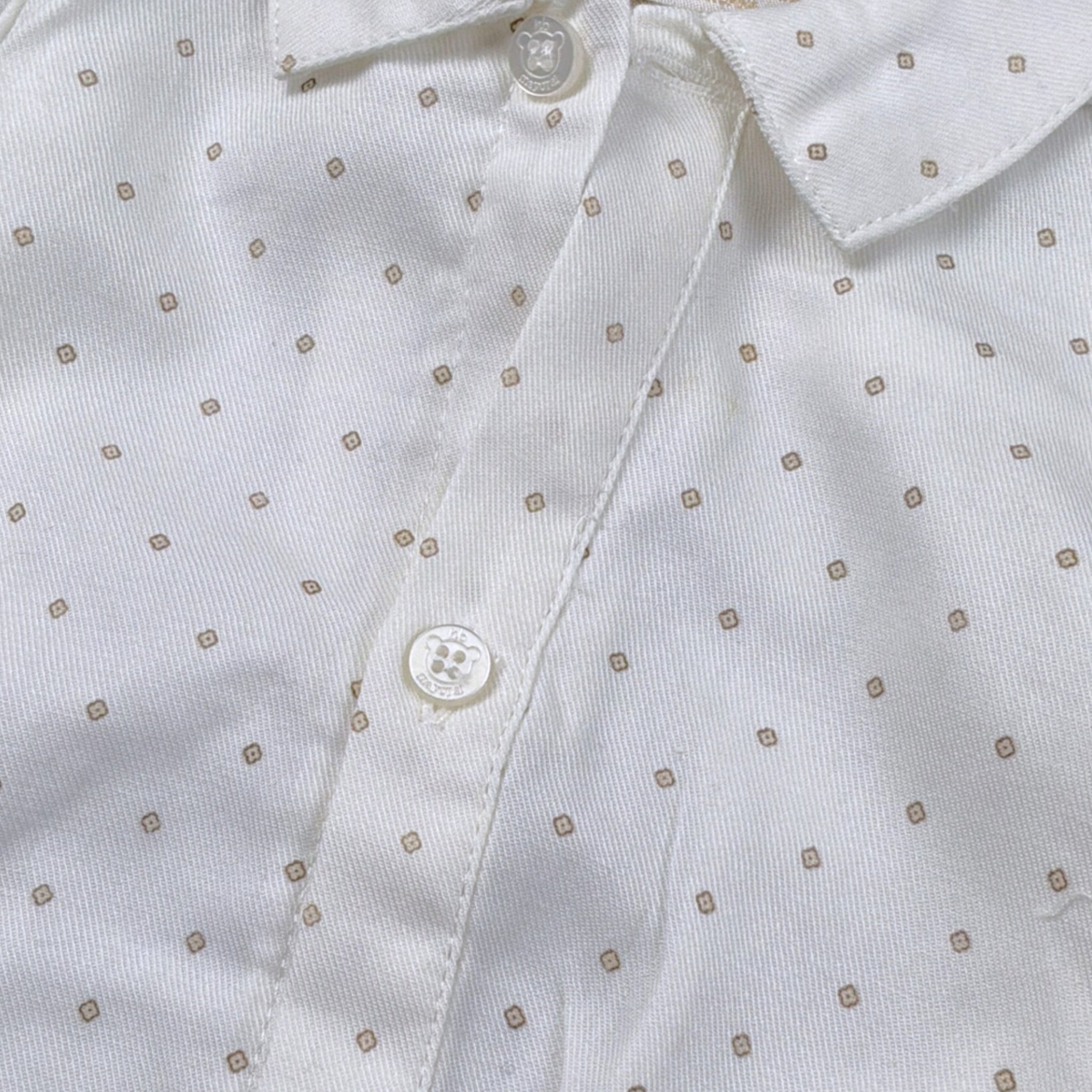 Mayoral Camicia Modello Body tinta unita con Stampa Bianco per Neonato 2753 BIANCO MAYORAL 