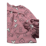 Mayoral Abito Set con Fascia tinta unita con Stampa Rosa per Neonata 2825 ROSA MAYORAL 