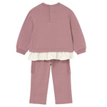 Mayoral Completo 2 Pezzi Felpa-Pantalone tinta unita Rosa per Neonata 2843 ROSA MAYORAL 