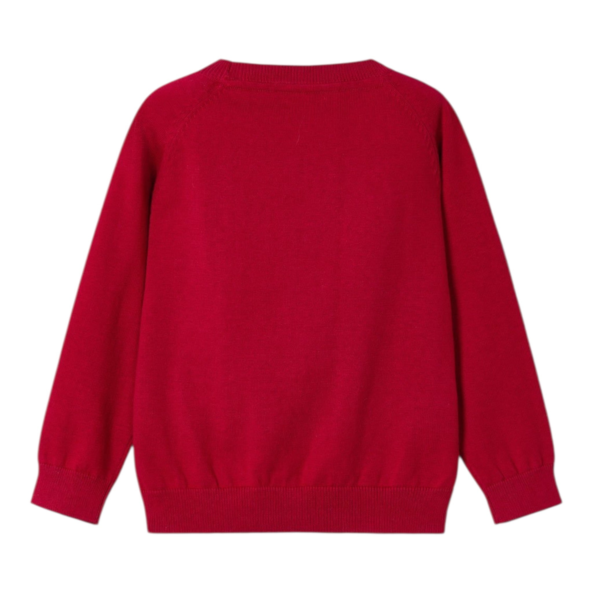 Mayoral Maglia tinta unita Girocollo Rosso per Neonato 323N ROSSO MAYORAL 