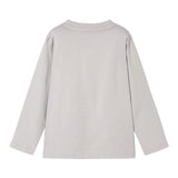 Mayoral Shirt tinta unita Girocollo con Stampa Grigio per Bambino 4083 GRIGIO MAYORAL 