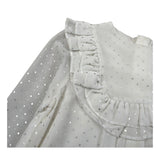 Mayoral Camicia Manica Lunga tinta unita Bianco per Bambina 4103 BIANCO MAYORAL 