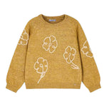 Mayoral Maglia tinta unita con Ricami Giallo Ocra per Bambina 4308 GIALLO OCRA MAYORAL 