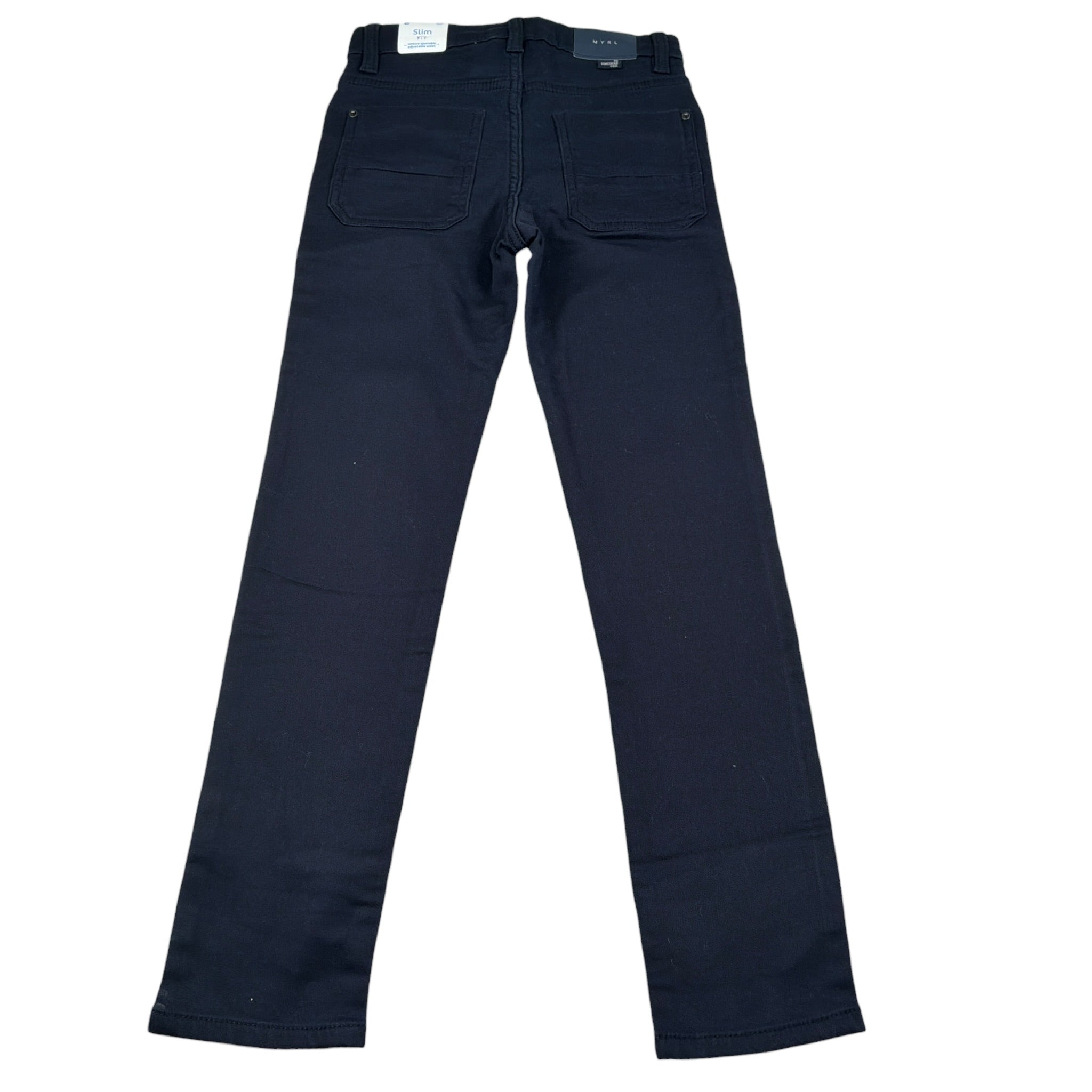 Mayoral Pantalone tinta unita con Girovita Regolabile Blu per Bambino 4523 BLU MAYORAL 