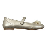 Mayoral Ballerine tinta unita con Strappo Oro per Bambina 453533 ORO MAYORAL 