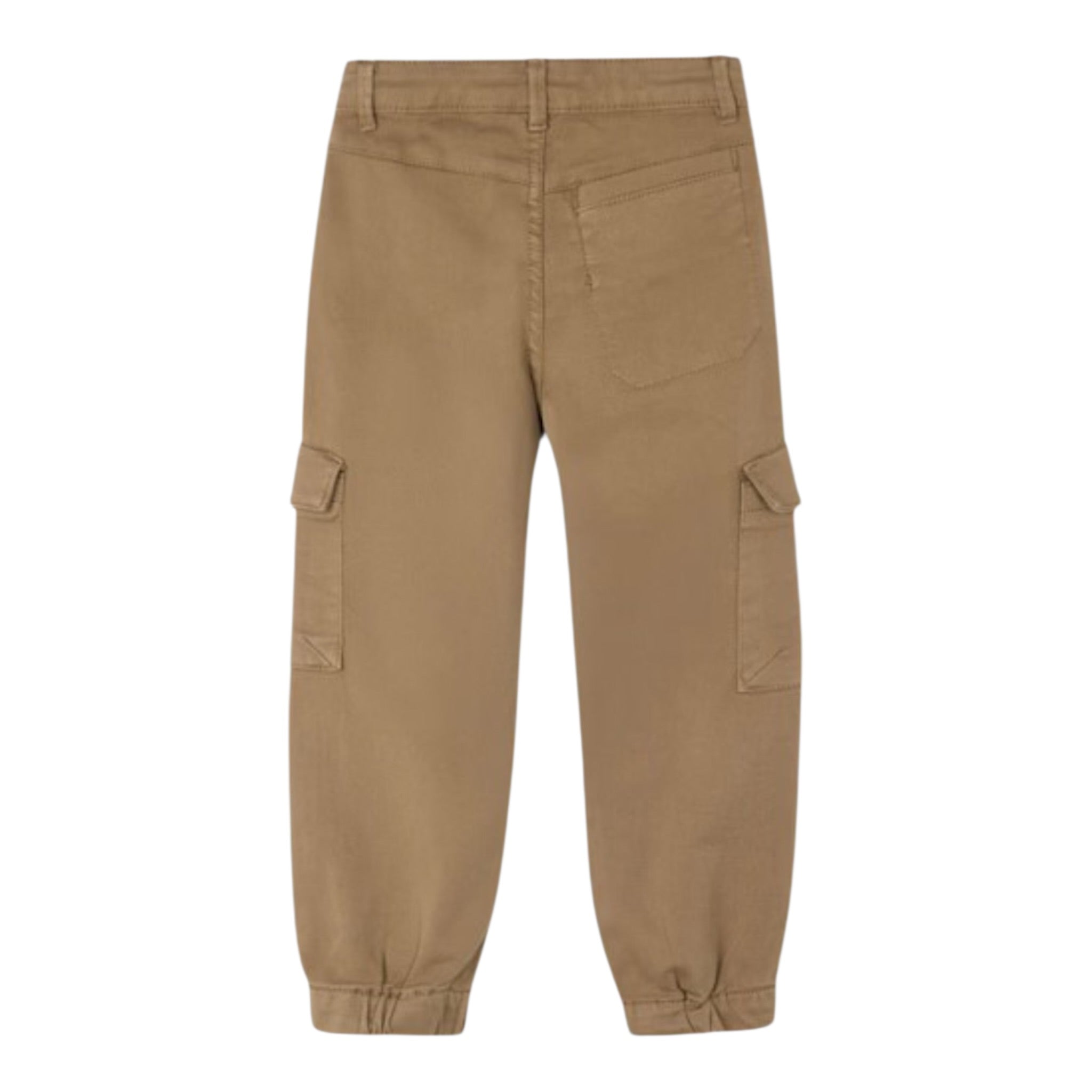 Mayoral Pantalone tinta unita con Tasconi Marrone per Bambino 4557 MARRONE MAYORAL 