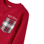Mayoral Pigiama 2 Pezzi Shirt-Pantalone Rosso per Bambino 4754 ROSSO MAYORAL 