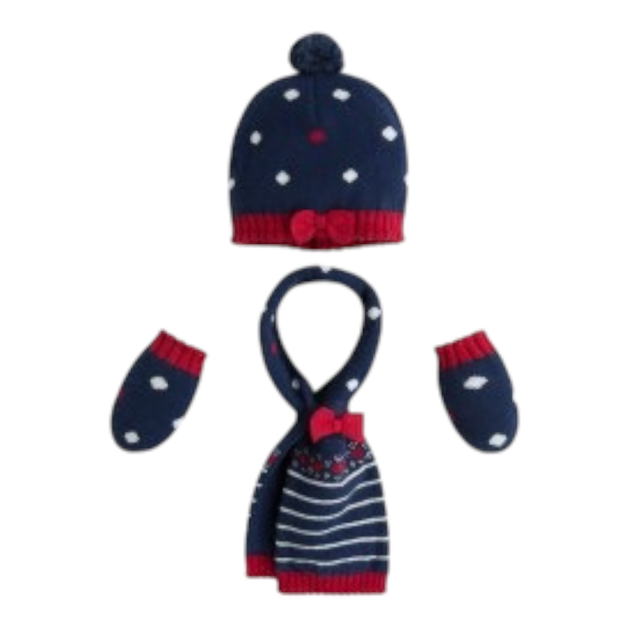 Mayoral Set Cappello-Sciarpa-Guanti Blu per Neonata 9339 BLU MAYORAL 