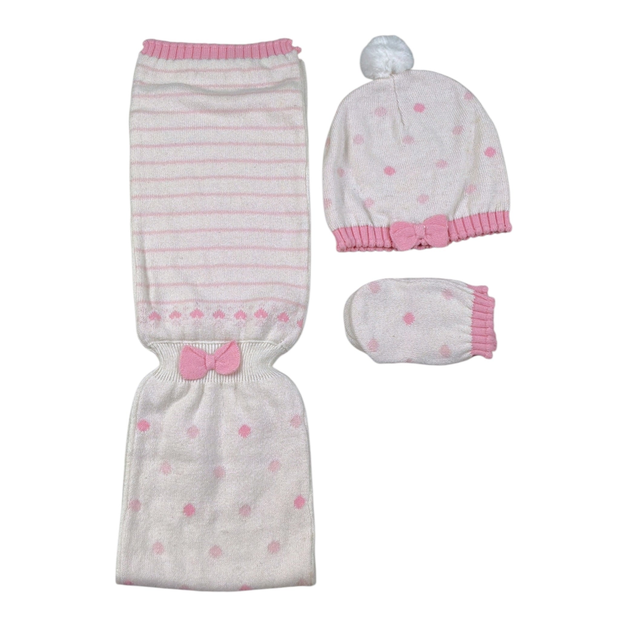 Mayoral Set Cappello-Sciarpa-Guanti Panna per Neonata 9339 PANNA MAYORAL 