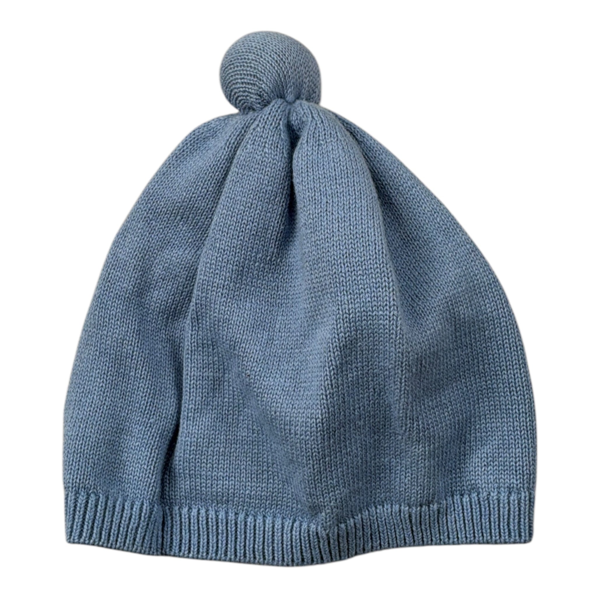 Mayoral Cappello tinta unita con Pon Pon Azzurro per Neonato 9936 AZZURRO MAYORAL 