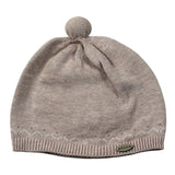 Mayoral Cappello tinta unita con Pon Pon Fango per Neonato 9936 FANGO MAYORAL 