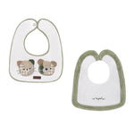 Mayoral Set 2 Bavette Bianco per Neonato 9950 BIANCO MAYORAL 