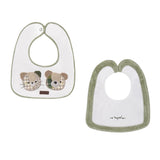 Mayoral Set 2 Bavette Bianco per Neonato 9950 BIANCO MAYORAL 
