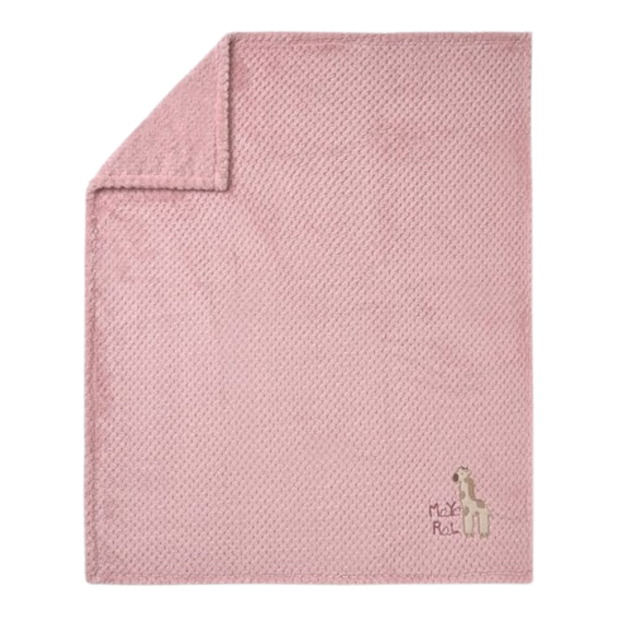Mayoral Coperta tinta unita con Stampa Rosa per Neonata 9959F ROSA MAYORAL 