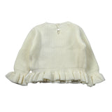 Meilisa Bai Maglia tinta unita con Rouches Panna per Neonata FL6646 PANNA MEILISA BAI 
