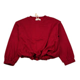 Meilisa Bai Maglia tinta unita con Elastico Bordeaux per Bambina FL6706 BORDEAUX MEILISA BAI 