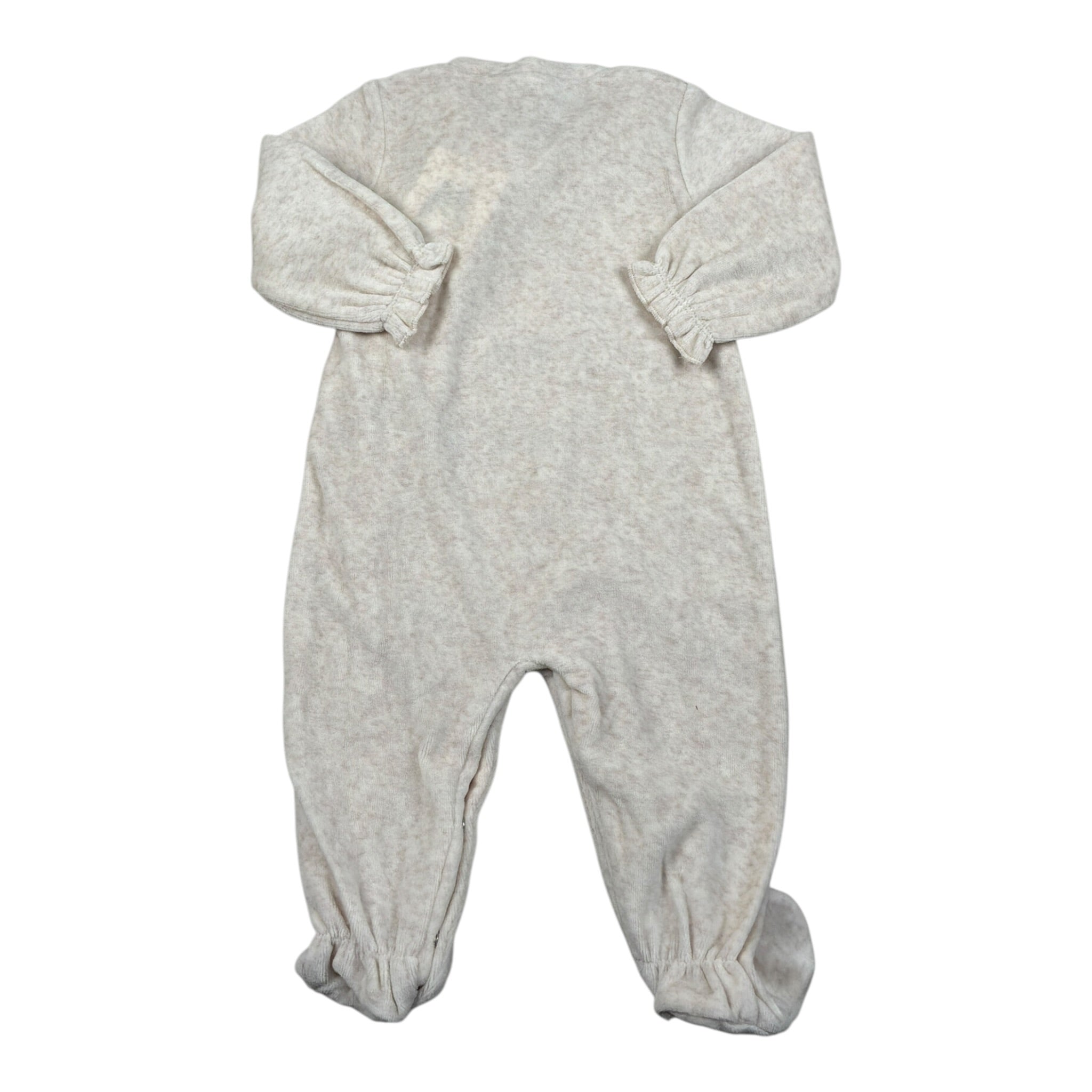 Melby Tutina tinta unita con Stampa Beige per Neonata 25N3131 BEIGE MELBY 