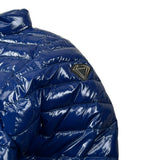 Met Giubbino tinta unita con Zip Blu per Bambina 55PM BLU MET 