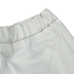 Michael Coal Pantalone tinta unita con Elastico In Vita Bianco per Bambino 3211F25 BIANCO MICHAEL COAL 