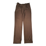 Michael Coal Pantalone tinta unita con Elastico In Vita Marrone per Bambino LITFR7157 MARRONE MICHAEL COAL 
