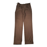Michael Coal Pantalone tinta unita con Elastico In Vita Marrone per Bambino LITFR7157 MARRONE MICHAEL COAL 