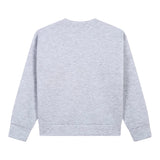 Michael Kors Felpa Girocollo tinta unita con Paillettes Grigio per Bambina R30148 GRIGIO MICHAEL KORS 