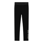 Michael Kors Leggins tinta unita con Logo Nero per Bambina R30178 NERO MICHAEL KORS 