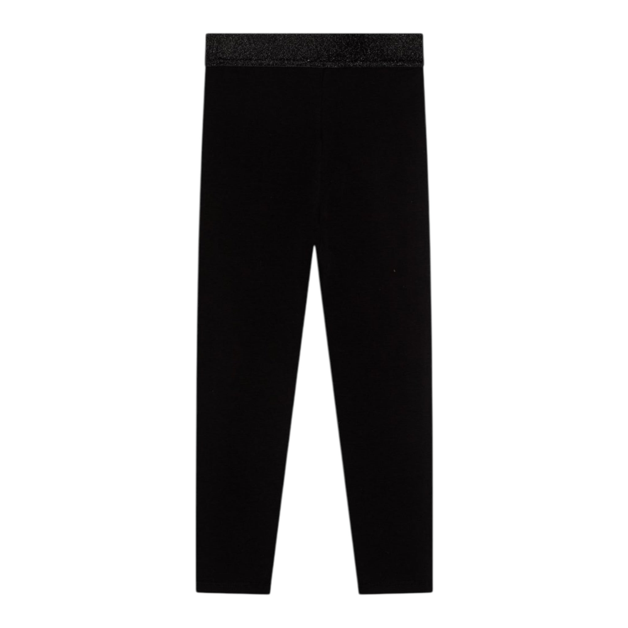 Michael Kors Leggins tinta unita con Logo Nero per Bambina R30178 NERO MICHAEL KORS 