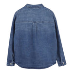 Michael Kors Camicia In Denim tinta unita Blu per Bambina R30438 BLU MICHAEL KORS 