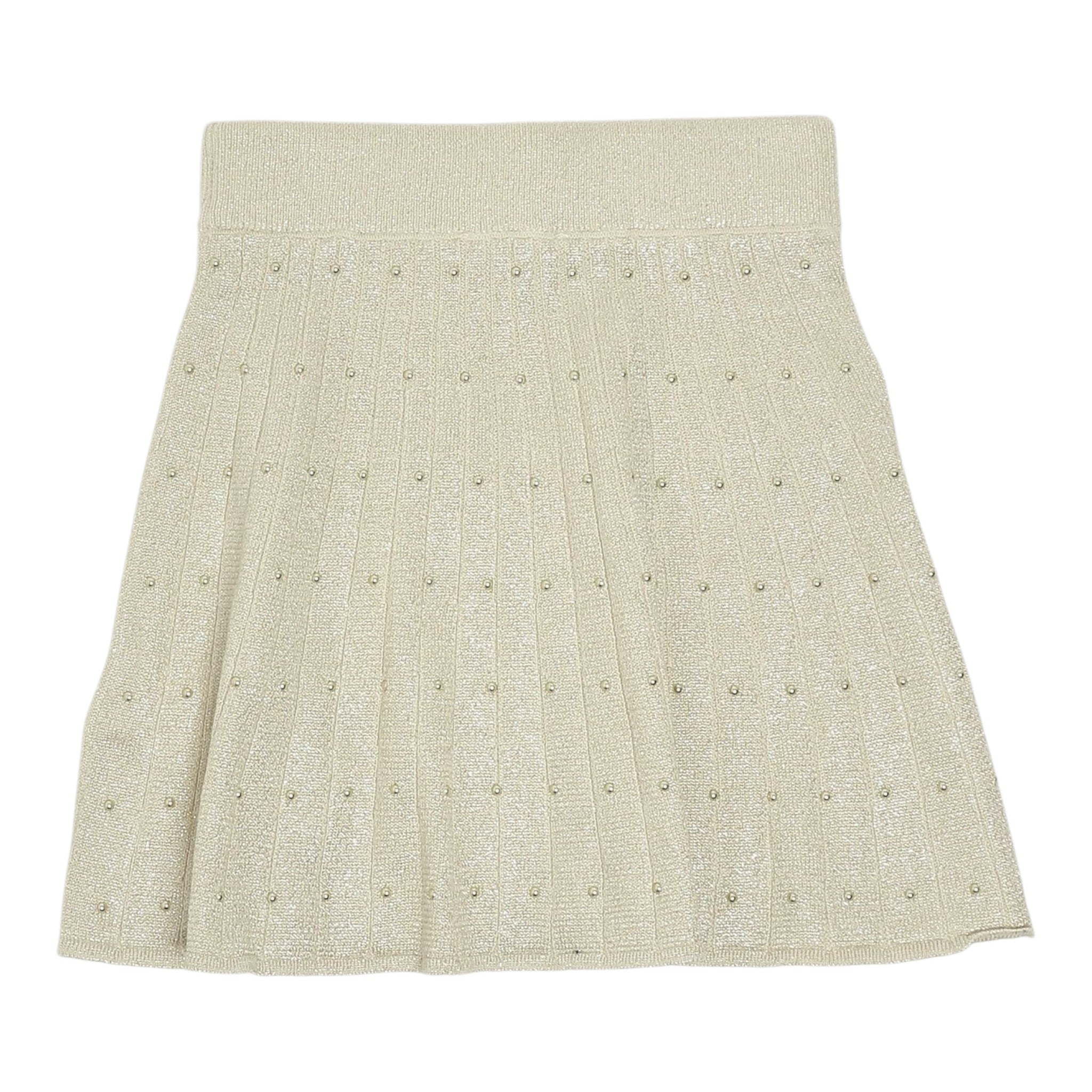Michael Kors Gonna tinta unita con Elastico In Vita Oro per Bambina R30439X ORO MICHAEL KORS 