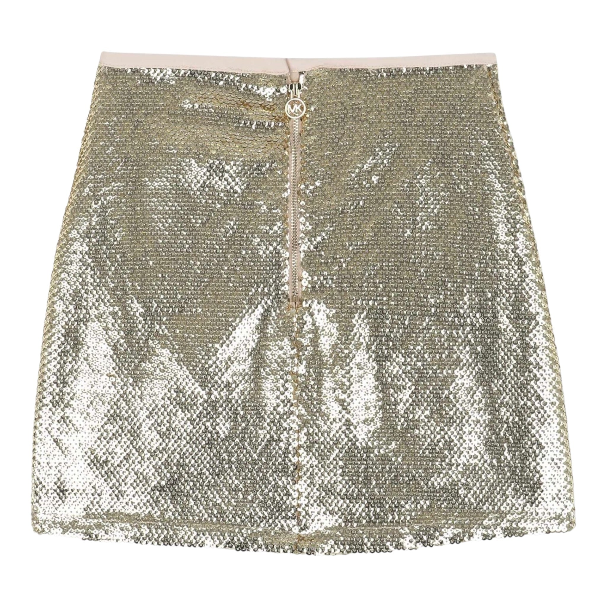 Michael Kors Gonna tinta unita Paillettata Oro per Bambina R30450X ORO MICHAEL KORS 