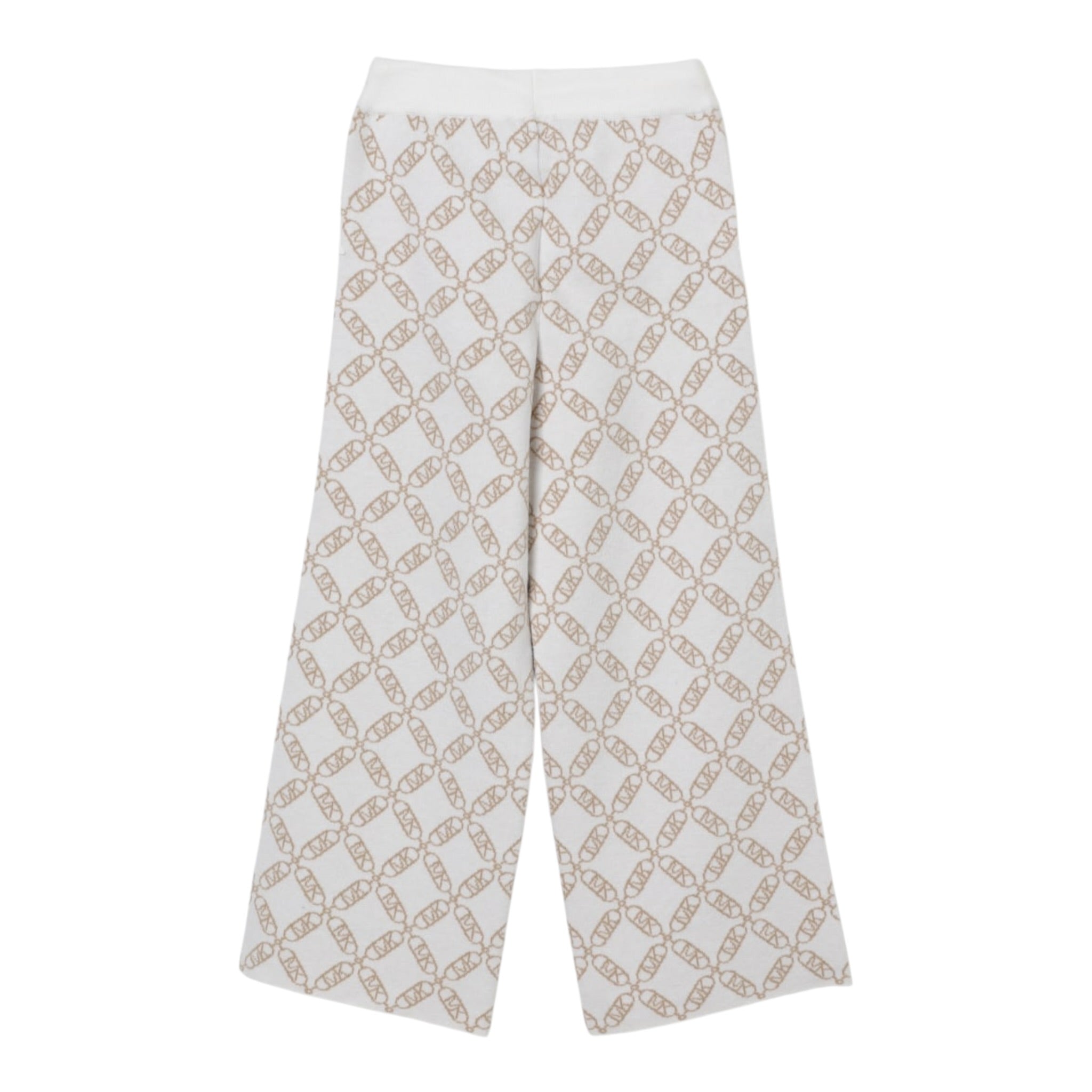 Michael Kors Pantalone tinta unita Modello Palazzo Panna per Bambina R30452X PANNA MICHAEL KORS 