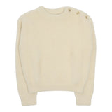 Michael Kors Maglia tinta unita con Bottoni Crema per Bambina R30467 CREMA MICHAEL KORS 