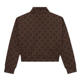 Michael Kors Felpa con Zip tinta unita con Loghi Marrone per Bambina R30472J MARRONE MICHAEL KORS 