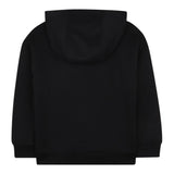 Michael Kors Felpa tinta unita con Stampa E Cappuccio Nero per Bambina R30473 NERO MICHAEL KORS 