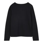 Michael Kors Shirt Girocollo tinta unita con Logo Nero per Bambino R30488JX NERO MICHAEL KORS 