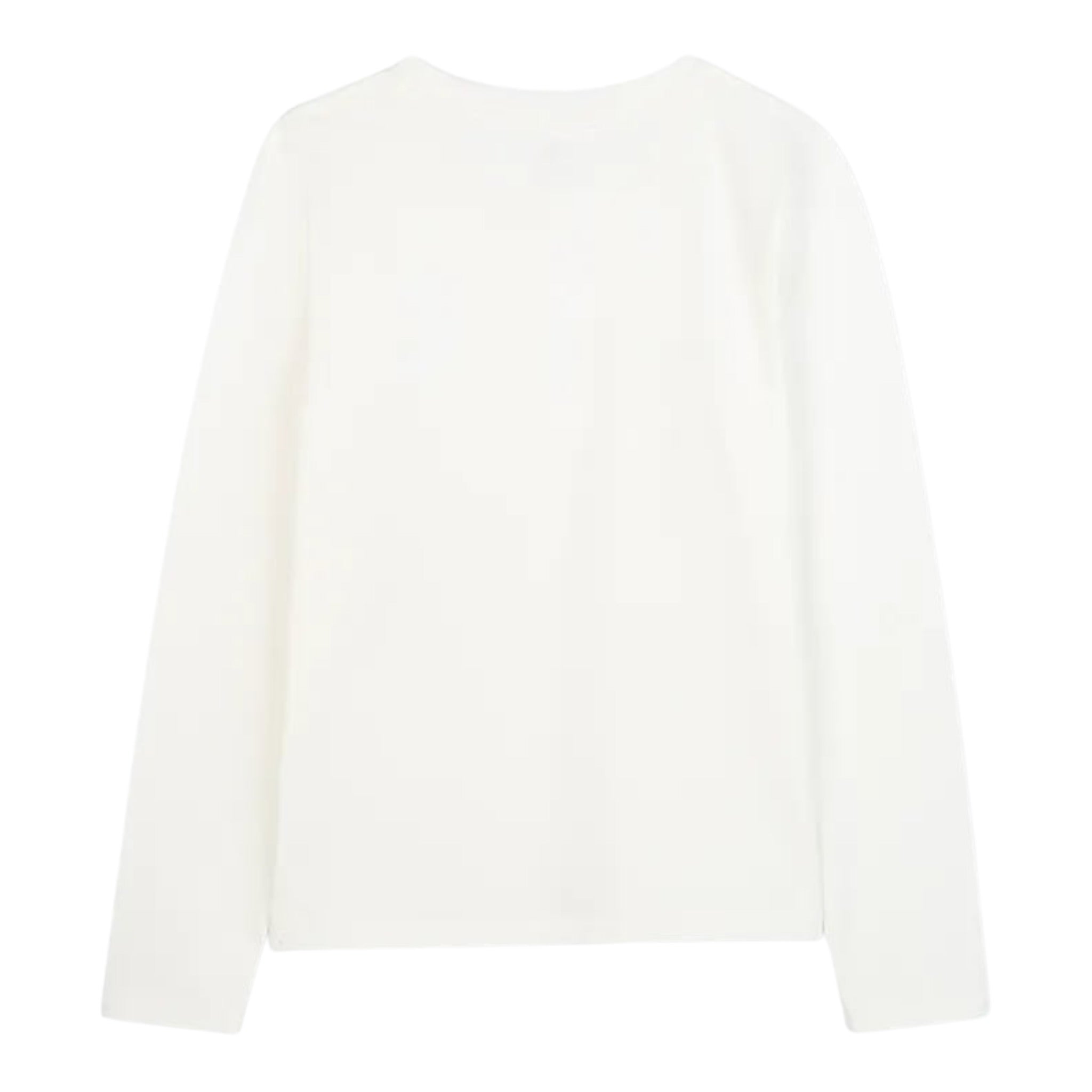 Michael Kors Shirt Girocollo tinta unita con Logo Panna per Neonata R30488X PANNA MICHAEL KORS 