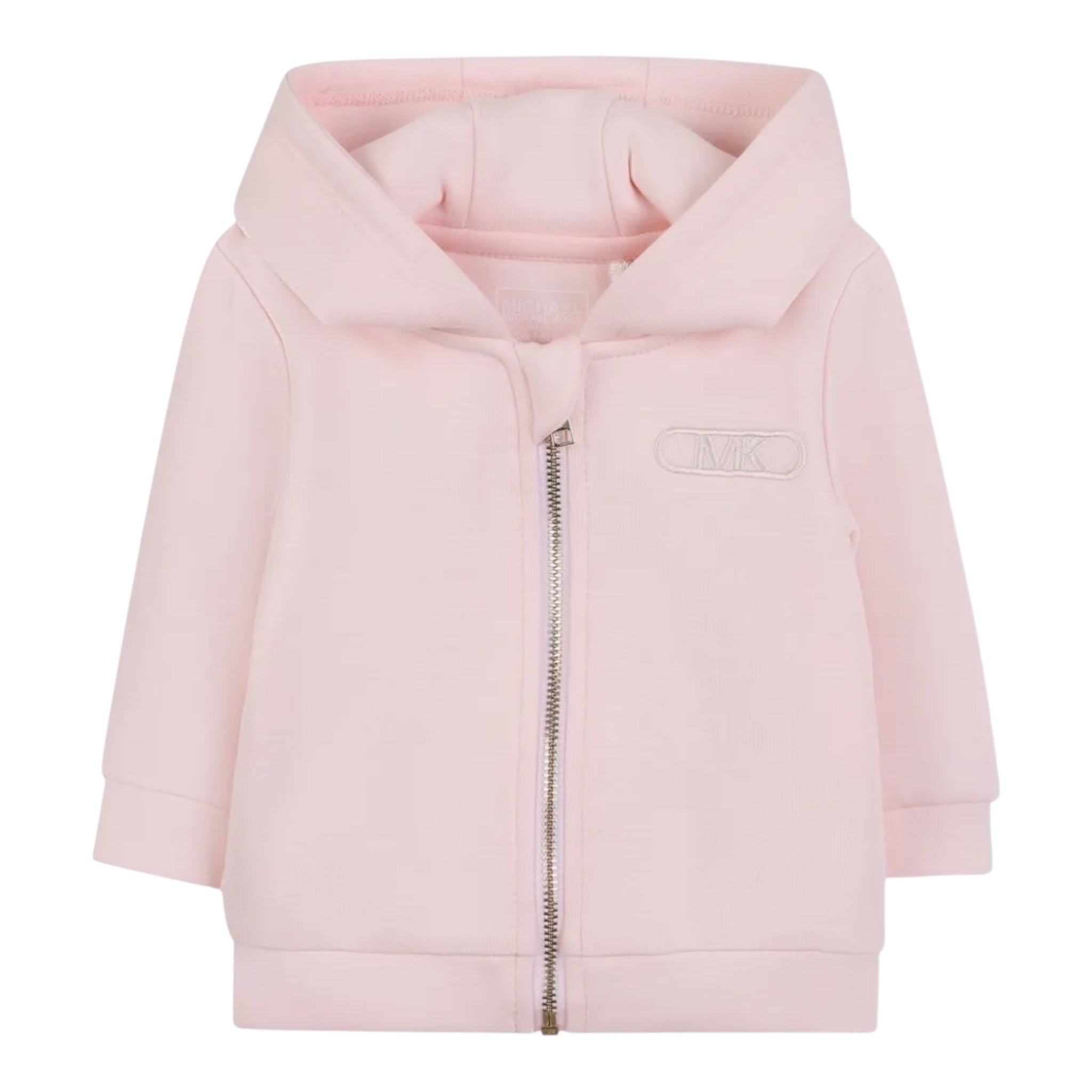 Michael Kors Completo 3 Pezzi Felpa-Shirt-Pantalone tinta unita Rosa per Neonata R305044 ROSA MICHAEL KORS 