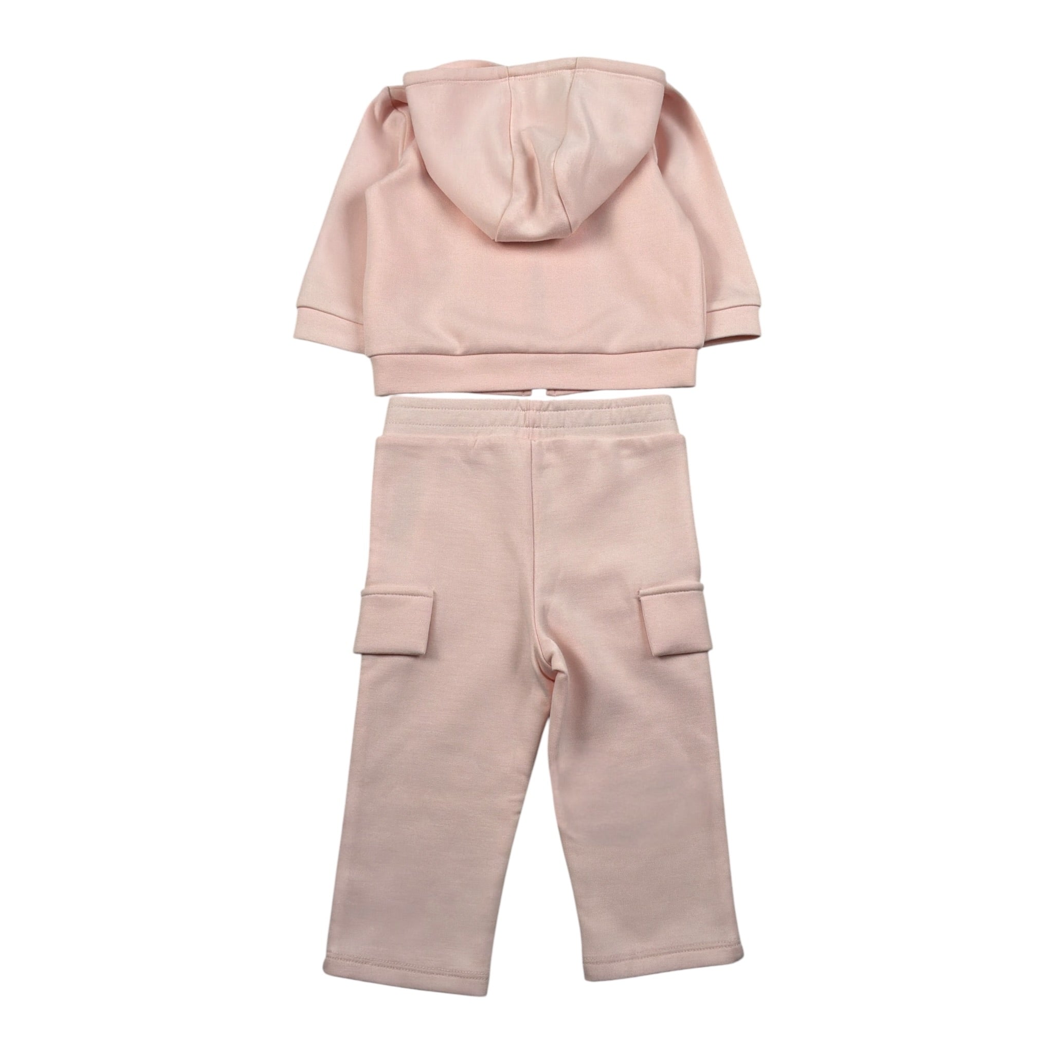 Michael Kors Completo 2 Pezzi Felpa-Pantalone tinta unita Rosa per Bambina R30504 ROSA MICHAEL KORS 