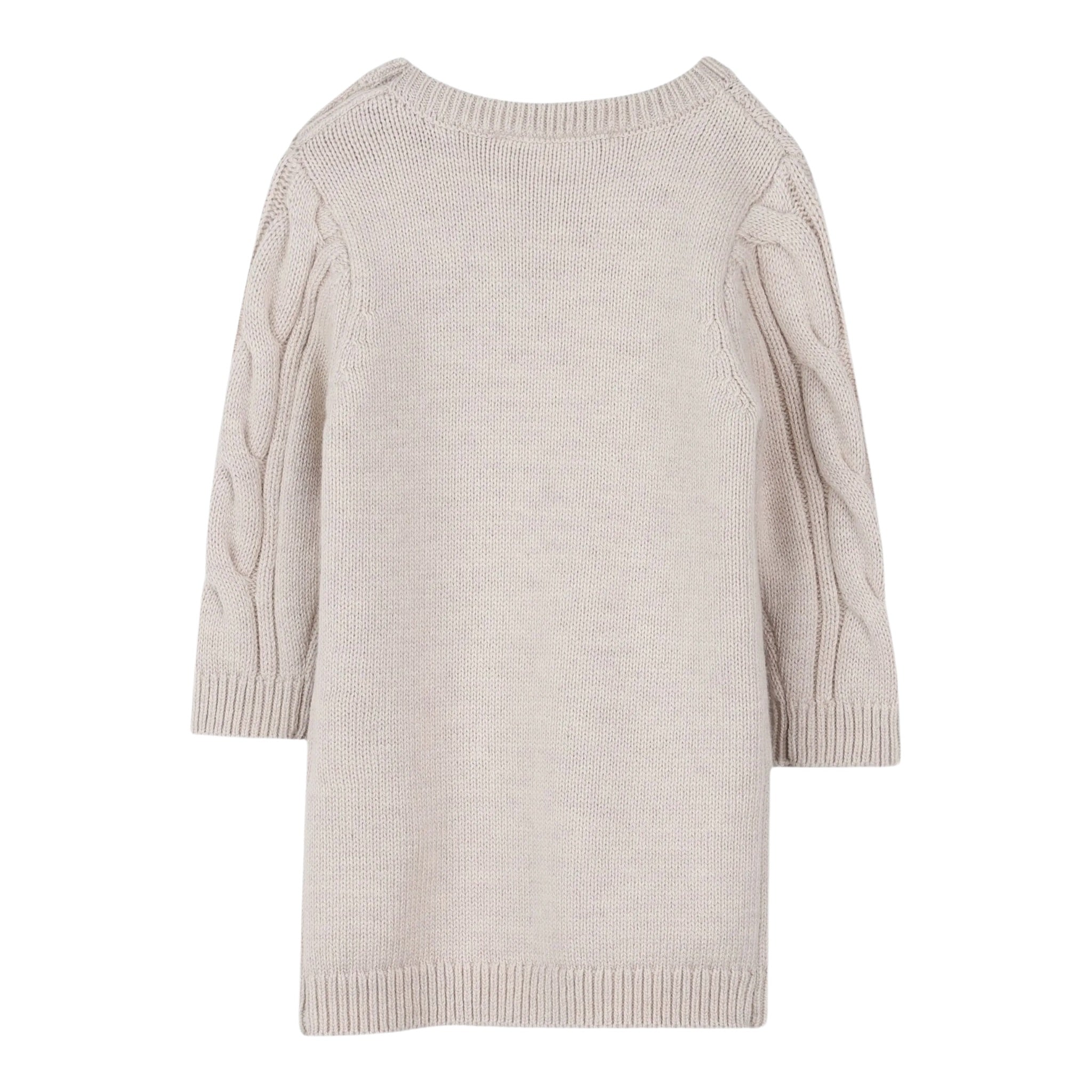Michael Kors Abito Manica Lunga tinta unita Beige per Bambina R30512 BEIGE MICHAEL KORS 