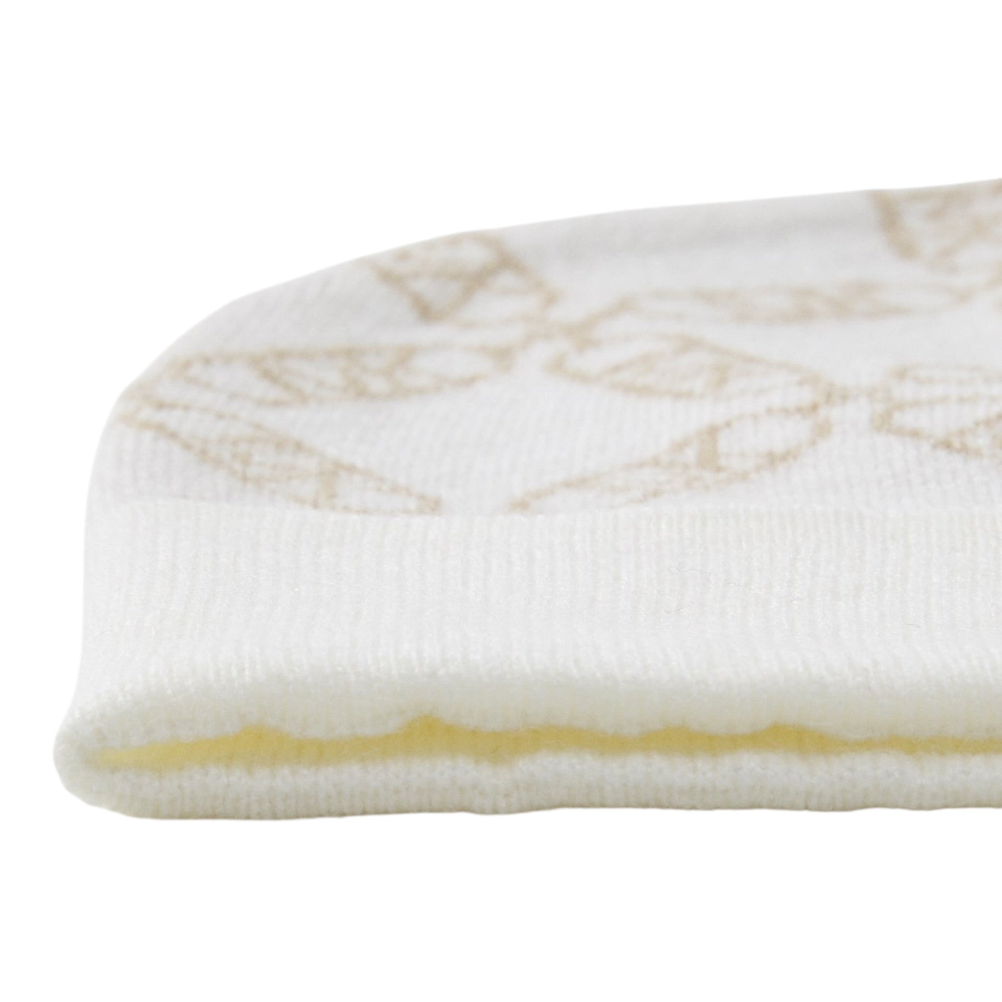 Michael Kors Cappello tinta unita con Logo Panna per Bambina R30520 PANNA MICHAEL KORS 