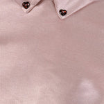 Mimisol Abito tinta unita Mezza Manica con Colletto Rosa per Bambina MFAB664 ROSA MIMISOL 