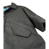 Mimisol Cappotto tinta unita Nero per Bambina MFCT046 NERO MIMISOL 