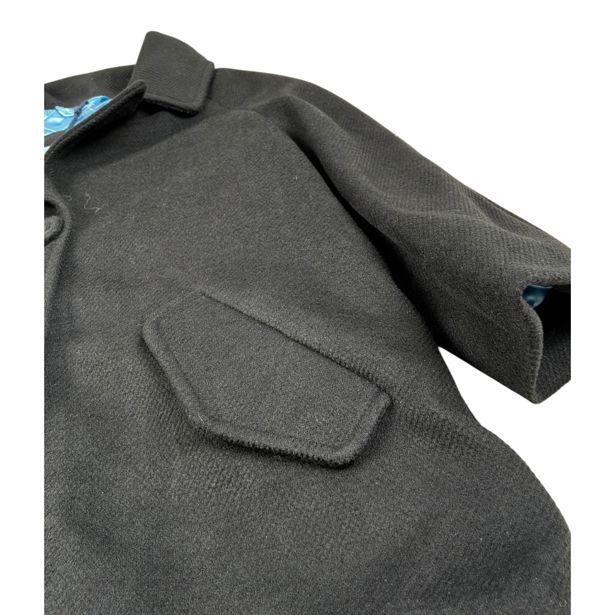 Mimisol Cappotto tinta unita Nero per Bambina MFCT046 NERO MIMISOL 