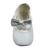 Mini Banda Ballerina tinta unita con Strappo Panna per Neonata 33332 PANNA MINI BANDA 