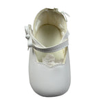 Mini Banda Ballerina tinta unita con Strappo Panna per Neonata 35360 PANNA MINI BANDA 